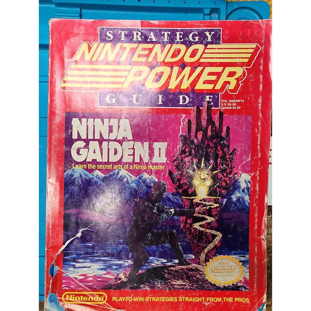 Ninja Gaiden II Strategy Guide Nintendo POwer